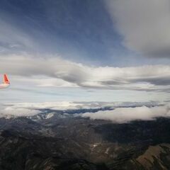 Flugwegposition um 11:56:49: Aufgenommen in der Nähe von Leoben, 8700 Leoben, Österreich in 2931 Meter